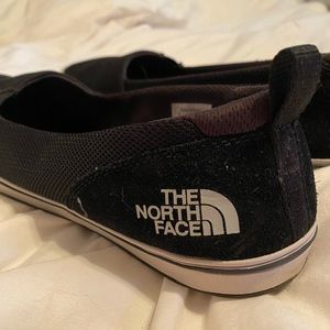 The North Face Slip on flats. Black size 10